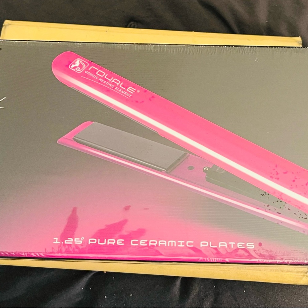 Royale Pink Ceramic Hair Straightener
